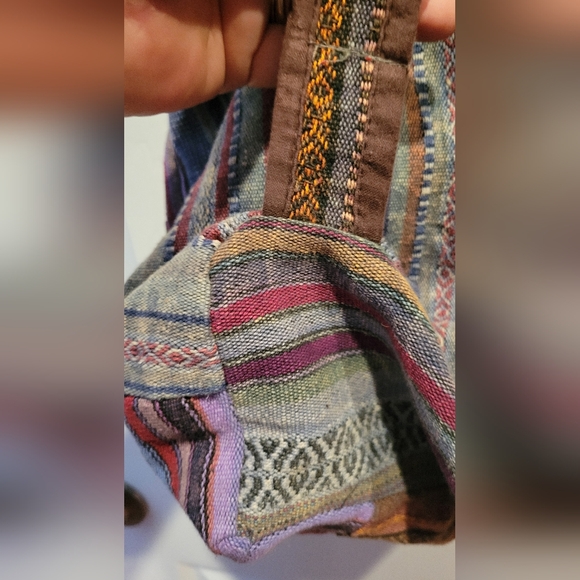 Colorful Patchwork Backpack - Picture 4 of 6